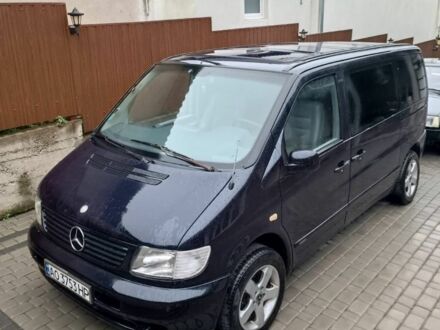 Синий Мерседес В-Класс, объемом двигателя 2.1 л и пробегом 410 тыс. км за 5700 $, фото 1 на Automoto.ua