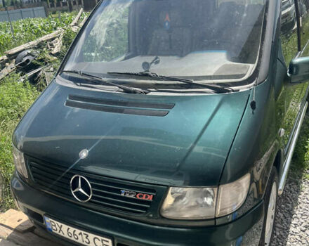 Зеленый Мерседес В-Класс, объемом двигателя 2.2 л и пробегом 350 тыс. км за 8800 $, фото 2 на Automoto.ua