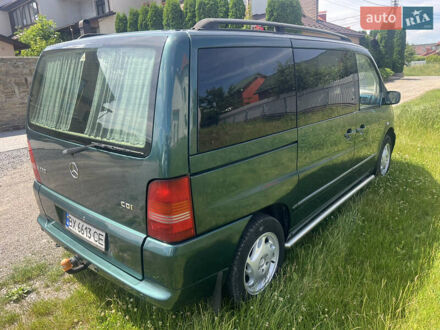 Мерседес В-Класс 1999 в Каменце-Подольском на Automoto.ua Зеленый Мерседес В-Класс, объемом двигателя 2.2 л и пробегом 350 тыс. км за 8800 $, фото 1 на Automoto.ua