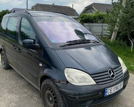 Черный Мерседес Ванео, объемом двигателя 1.9 л и пробегом 300 тыс. км за 2900 $, фото 4 на Automoto.ua