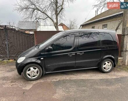 Черный Мерседес Ванео, объемом двигателя 1.7 л и пробегом 280 тыс. км за 4000 $, фото 1 на Automoto.ua