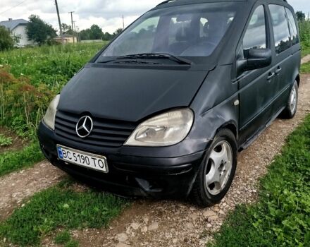 Черный Мерседес Ванео, объемом двигателя 1.7 л и пробегом 230 тыс. км за 2200 $, фото 2 на Automoto.ua