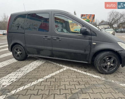 Черный Мерседес Ванео, объемом двигателя 1.69 л и пробегом 196 тыс. км за 4300 $, фото 3 на Automoto.ua