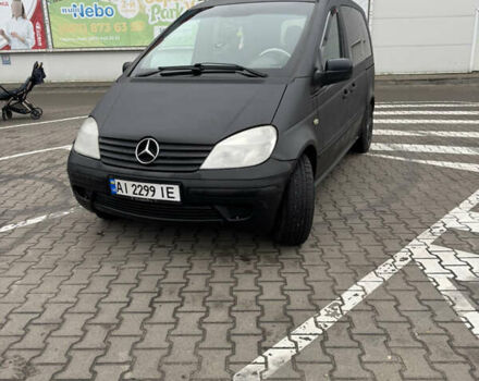Черный Мерседес Ванео, объемом двигателя 1.69 л и пробегом 196 тыс. км за 4300 $, фото 6 на Automoto.ua