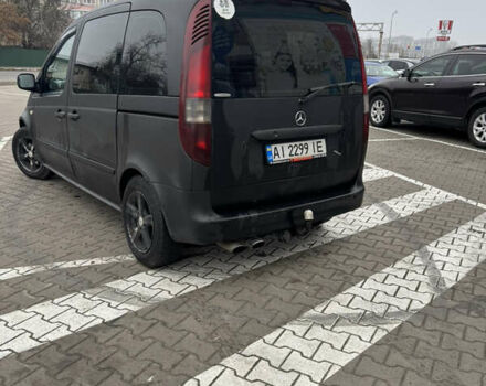 Черный Мерседес Ванео, объемом двигателя 1.69 л и пробегом 196 тыс. км за 4300 $, фото 1 на Automoto.ua