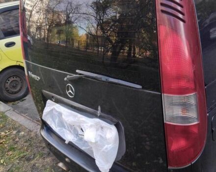 Черный Мерседес Ванео, объемом двигателя 1.9 л и пробегом 155 тыс. км за 4500 $, фото 1 на Automoto.ua