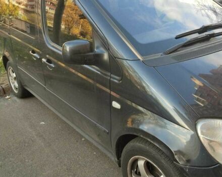 Черный Мерседес Ванео, объемом двигателя 1.9 л и пробегом 155 тыс. км за 4000 $, фото 2 на Automoto.ua