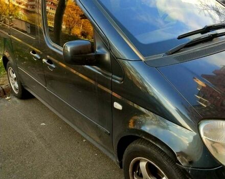 Черный Мерседес Ванео, объемом двигателя 1.9 л и пробегом 155 тыс. км за 4500 $, фото 2 на Automoto.ua