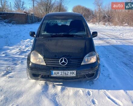 Черный Мерседес Ванео, объемом двигателя 1.69 л и пробегом 320 тыс. км за 3550 $, фото 1 на Automoto.ua