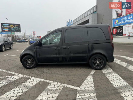 Черный Мерседес Ванео, объемом двигателя 1.69 л и пробегом 196 тыс. км за 4300 $, фото 1 на Automoto.ua