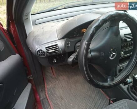 Красный Мерседес Ванео, объемом двигателя 1.6 л и пробегом 294 тыс. км за 2500 $, фото 9 на Automoto.ua