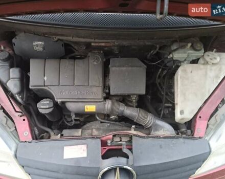 Красный Мерседес Ванео, объемом двигателя 1.6 л и пробегом 294 тыс. км за 2500 $, фото 10 на Automoto.ua