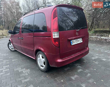 Красный Мерседес Ванео, объемом двигателя 1.7 л и пробегом 284 тыс. км за 4900 $, фото 14 на Automoto.ua