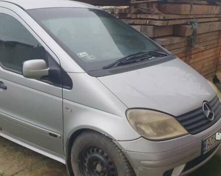 Серый Мерседес Ванео, объемом двигателя 1.7 л и пробегом 220 тыс. км за 2800 $, фото 3 на Automoto.ua