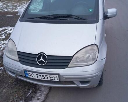 Сірий Мерседес Ванео, об'ємом двигуна 1.6 л та пробігом 240 тис. км за 4200 $, фото 2 на Automoto.ua