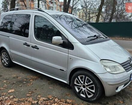 Серый Мерседес Ванео, объемом двигателя 1.69 л и пробегом 170 тыс. км за 4200 $, фото 5 на Automoto.ua