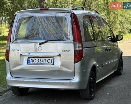 Сірий Мерседес Ванео, об'ємом двигуна 1.69 л та пробігом 276 тис. км за 2299 $, фото 5 на Automoto.ua