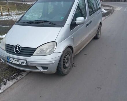 Сірий Мерседес Ванео, об'ємом двигуна 1.6 л та пробігом 240 тис. км за 4200 $, фото 1 на Automoto.ua