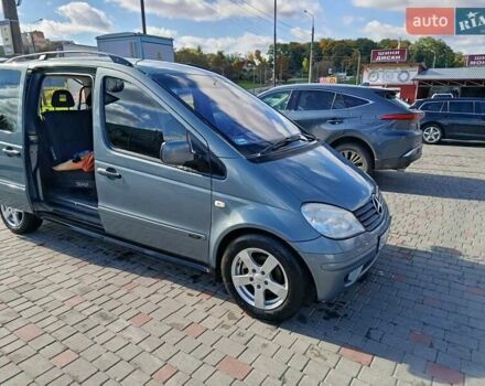 Мерседес Ванео 2005 у Хмельницькому на Automoto.ua Сірий Мерседес Ванео, об'ємом двигуна 1.69 л та пробігом 267 тис. км за 5400 $, фото 18 на Automoto.ua