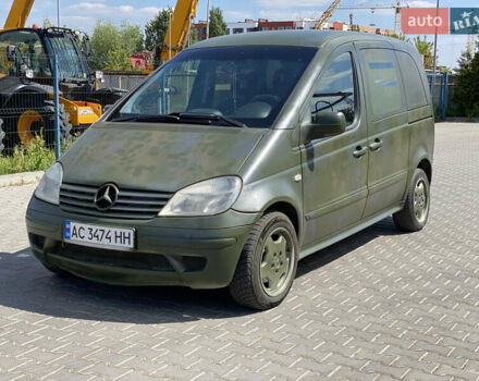 Сірий Мерседес Ванео, об'ємом двигуна 1.7 л та пробігом 300 тис. км за 3500 $, фото 1 на Automoto.ua
