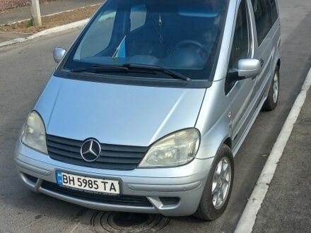Мерседес Ванео 2002 у Измаиле на Automoto.ua Сірий Мерседес Ванео, об'ємом двигуна 1.7 л та пробігом 188 тис. км за 4800 $, фото 1 на Automoto.ua