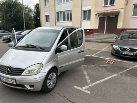 Серый Мерседес Ванео, объемом двигателя 1.7 л и пробегом 450 тыс. км за 2950 $, фото 1 на Automoto.ua