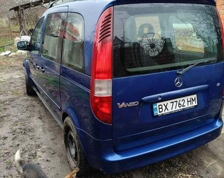 Синій Мерседес Ванео, об'ємом двигуна 1.9 л та пробігом 196 тис. км за 4700 $, фото 4 на Automoto.ua