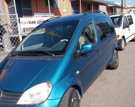 Синий Мерседес Ванео, объемом двигателя 1.7 л и пробегом 370 тыс. км за 3500 $, фото 4 на Automoto.ua