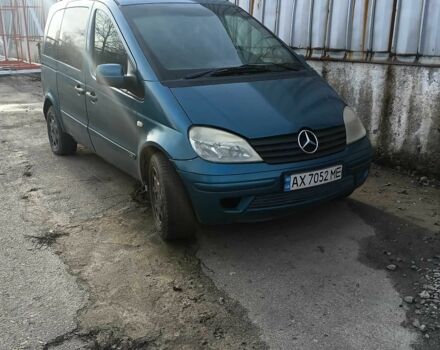 Синий Мерседес Ванео, объемом двигателя 1.7 л и пробегом 370 тыс. км за 3500 $, фото 3 на Automoto.ua