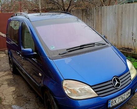 Синій Мерседес Ванео, об'ємом двигуна 1.9 л та пробігом 196 тис. км за 4500 $, фото 1 на Automoto.ua
