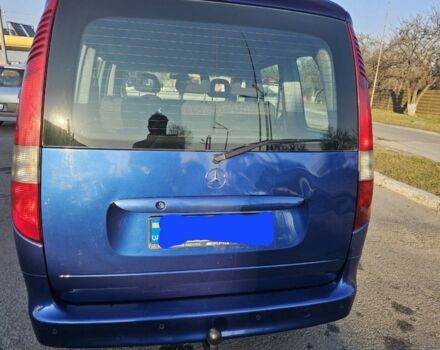 Синій Мерседес Ванео, об'ємом двигуна 1.7 л та пробігом 240 тис. км за 4500 $, фото 7 на Automoto.ua