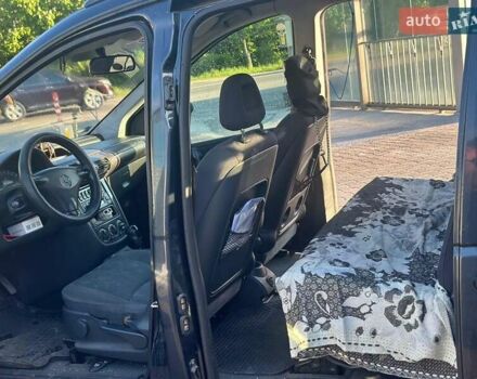 Синій Мерседес Ванео, об'ємом двигуна 1.7 л та пробігом 337 тис. км за 2000 $, фото 6 на Automoto.ua
