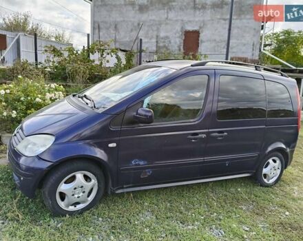 Мерседес Ванео 2005 в Одессе на Automoto.ua Синий Мерседес Ванео, объемом двигателя 1.7 л и пробегом 297 тыс. км за 4000 $, фото 4 на Automoto.ua