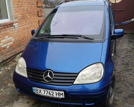 Синій Мерседес Ванео, об'ємом двигуна 1.9 л та пробігом 196 тис. км за 4700 $, фото 1 на Automoto.ua