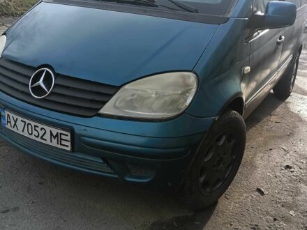 Синий Мерседес Ванео, объемом двигателя 1.7 л и пробегом 370 тыс. км за 3500 $, фото 1 на Automoto.ua