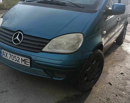 Синий Мерседес Ванео, объемом двигателя 1.7 л и пробегом 370 тыс. км за 3500 $, фото 1 на Automoto.ua