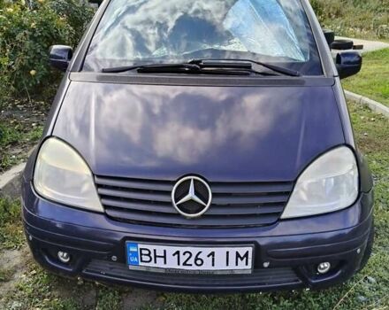 Синий Мерседес Ванео, объемом двигателя 1.7 л и пробегом 297 тыс. км за 4000 $, фото 1 на Automoto.ua