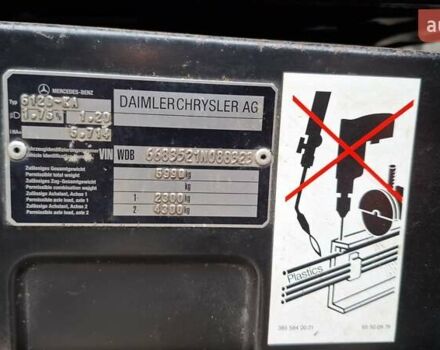 Білий Мерседес Варіо, об'ємом двигуна 4.25 л та пробігом 500 тис. км за 10500 $, фото 10 на Automoto.ua