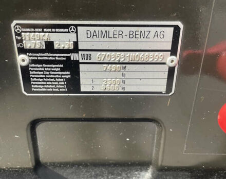 Синий Мерседес Варио, объемом двигателя 4.2 л и пробегом 305 тыс. км за 12650 $, фото 32 на Automoto.ua
