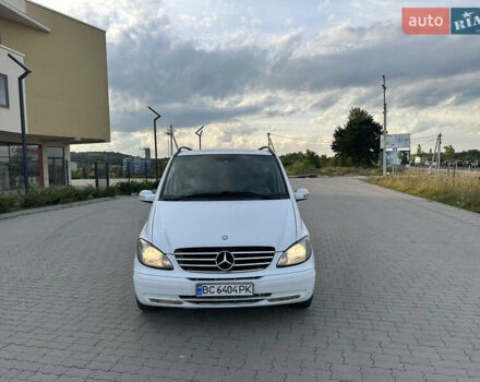 Белый Мерседес Виано, объемом двигателя 2.15 л и пробегом 316 тыс. км за 9500 $, фото 38 на Automoto.ua