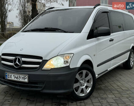 Белый Мерседес Виано, объемом двигателя 2.2 л и пробегом 293 тыс. км за 10700 $, фото 6 на Automoto.ua