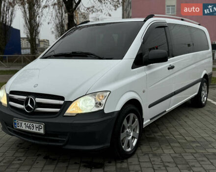Белый Мерседес Виано, объемом двигателя 2.2 л и пробегом 293 тыс. км за 10700 $, фото 28 на Automoto.ua