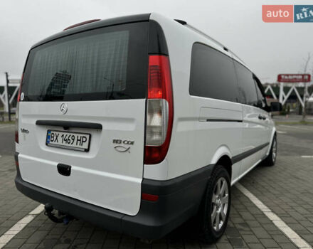 Белый Мерседес Виано, объемом двигателя 2.2 л и пробегом 293 тыс. км за 10700 $, фото 16 на Automoto.ua