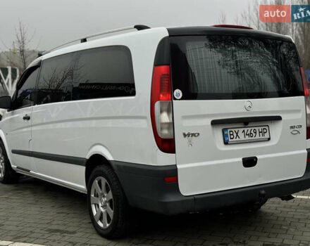 Белый Мерседес Виано, объемом двигателя 2.2 л и пробегом 293 тыс. км за 10700 $, фото 9 на Automoto.ua
