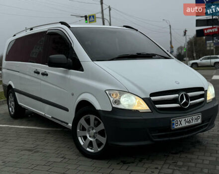 Белый Мерседес Виано, объемом двигателя 2.2 л и пробегом 293 тыс. км за 10700 $, фото 22 на Automoto.ua