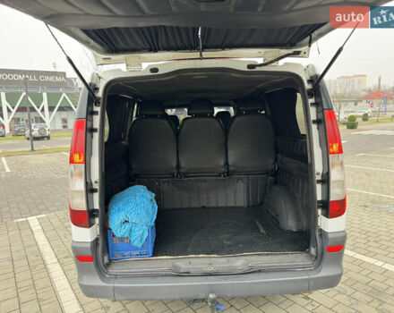 Белый Мерседес Виано, объемом двигателя 2.2 л и пробегом 293 тыс. км за 10700 $, фото 47 на Automoto.ua