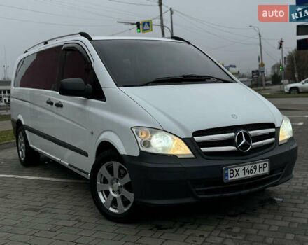 Белый Мерседес Виано, объемом двигателя 2.2 л и пробегом 293 тыс. км за 10700 $, фото 23 на Automoto.ua