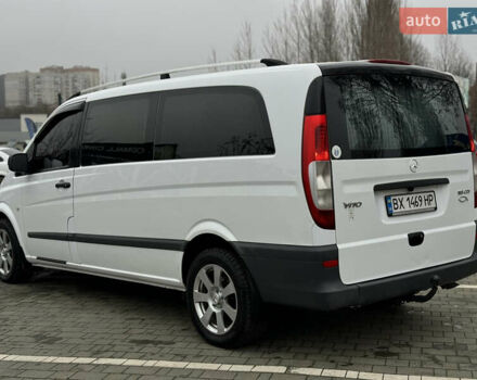 Белый Мерседес Виано, объемом двигателя 2.2 л и пробегом 293 тыс. км за 10700 $, фото 7 на Automoto.ua