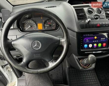 Белый Мерседес Виано, объемом двигателя 2.2 л и пробегом 293 тыс. км за 10700 $, фото 37 на Automoto.ua