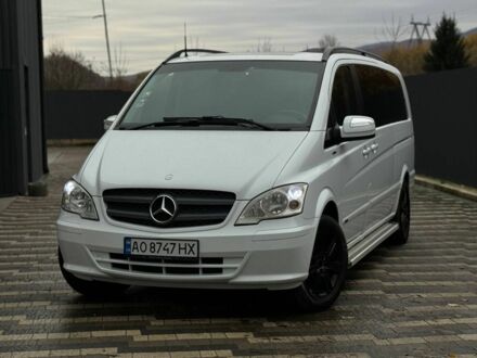 Мерседес Виано 2011 в Сваляве на Automoto.ua Белый Мерседес Виано, объемом двигателя 2.1 л и пробегом 411 тыс. км за 15200 $, фото 1 на Automoto.ua